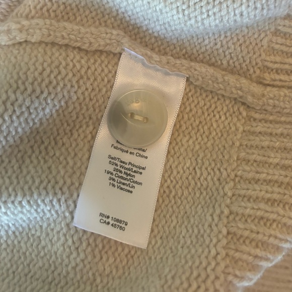 rag & bone cream wool sweater - Picture 6 of 6